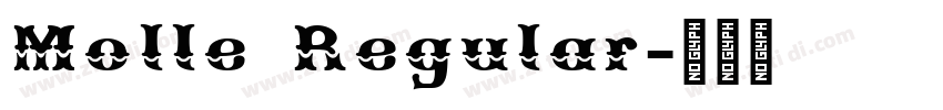 Molle Regular字体转换